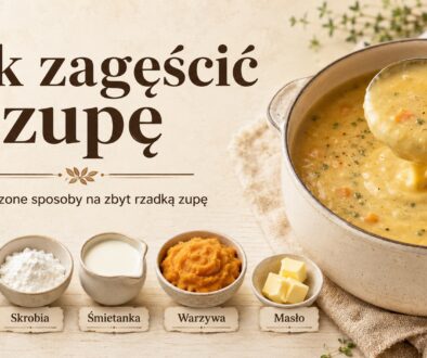 Jak zagęścić zupę
