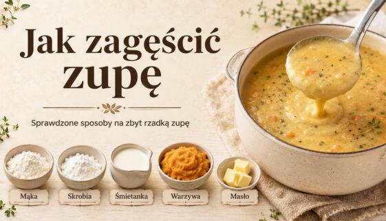 Jak zagęścić zupę